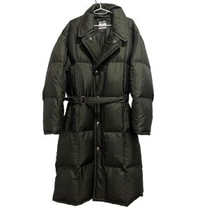 Bogner Vintage made in Western Germany green long parka Down filled size EU48
